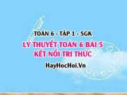 Lý Thuyết Toán 6 Bài 5: Phép Nhân Và Phép Chia Số Tự Nhiên (Kết Nối Tri Thức)